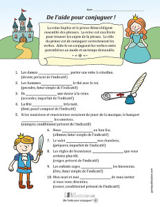 De l'aide pour conjuguer