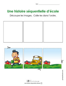 Une histoire séquentielle d'école