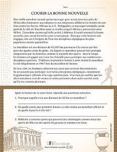 Courir la bonne nouvelle