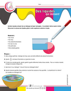 Des liquides qui dansent