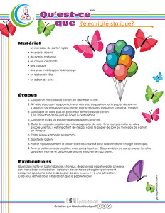 Qu'est-ce que l'électricité statique ?