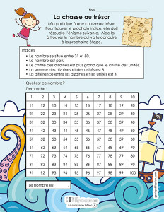La chasse au trésor