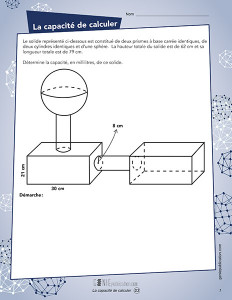 La capacité de calculer