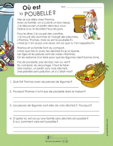 Où est la poubelle ?