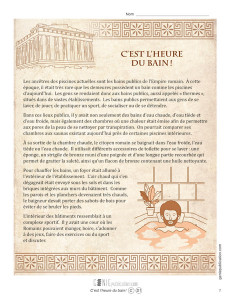 C'est l'heure du bain