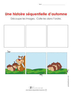 Une histoire séquentielle d'automne