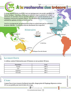 À la recherche des trésors