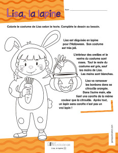 Lisa, la lapine
